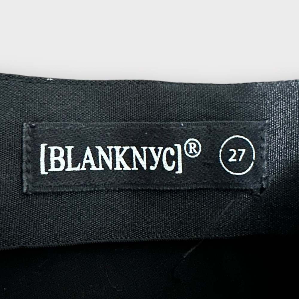 Blank NYC Black Vinyl High Waisted Pants - Picture 8 of 8